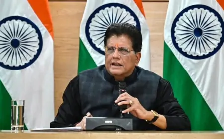 स्मार्टफोन, हीरे, दवाइयों… पर 0% टैरिफ, भारत-अमेरिका ट्रेड डील पर बोले केंद्रीय मंत्री पीयूष गोयल