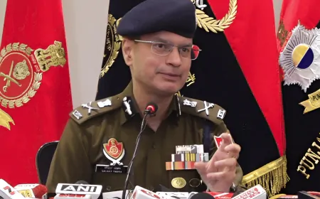 Chandigarh : प्रेस वार्ता के दौरान DGP गौरव यादव का बड़ा ऐलान, कल से शुरू होगा ‘ऑपरेशन प्रहार 2.0’