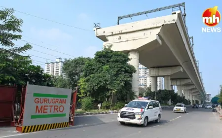 Haryana : नमो भारत ट्रेन के चलते गुरुग्राम मैट्रो रूट में किया गया बड़ा बदलाव, जानें किन गांवों को मिलेगा फायदा…
