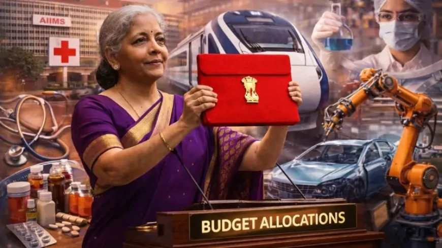 Union Budget 2026 में निर्मला सीतारमण ने रेलवे सेक्टर के लिए की बड़ी घोषणा , 7 हाई-स्पीड रेल कॉरिडोर का किया ऐलान...