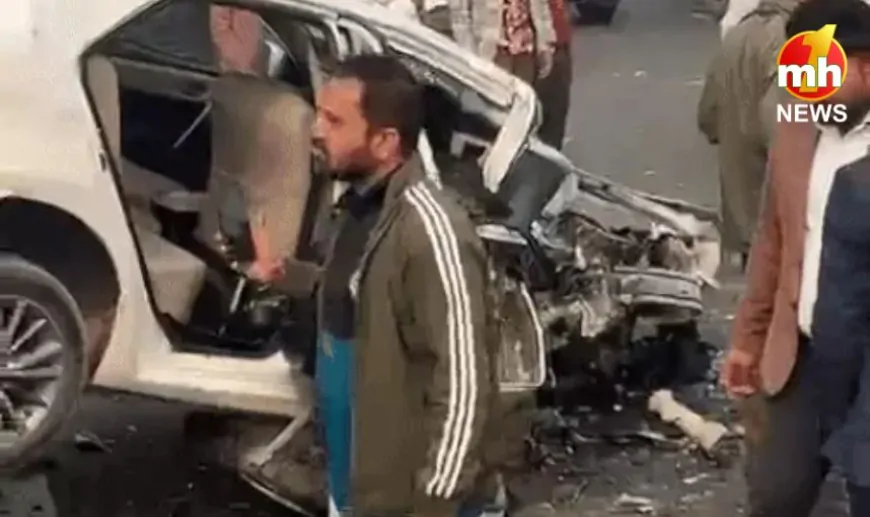 Haryana : फरीदाबाद के दिल्ली-मुंबई-वडोदरा एक्सप्रेसवे पर दो कारों की भिड़ंत, वकील की मौत