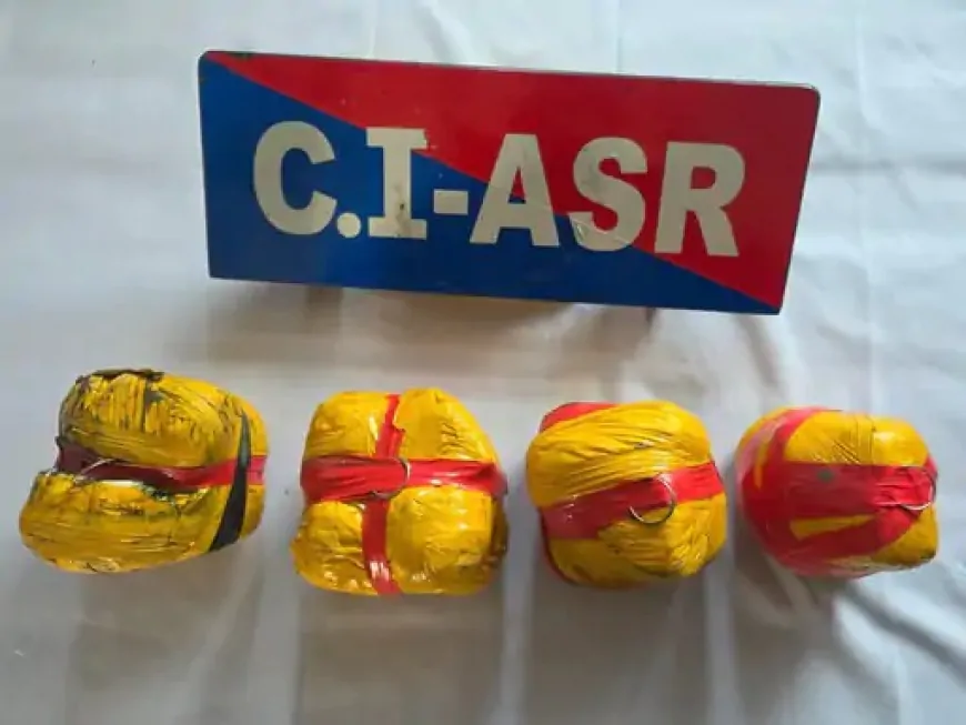 Punjab : नशे के खिलाफ अमृतसर पुलिस का बड़ा एक्शन, 5 किलो हेरोइन सहित 4 ड्रग तस्कर गिरफ्तार