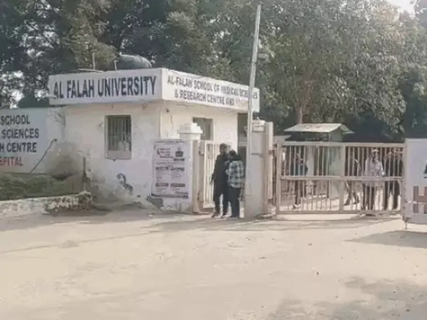 Delhi Blast केस में क्राइम ब्रांच की बड़ी कार्रवाई, अल-फलाह यूनिवर्सिटी के चेयरमैन गिरफ्तार
