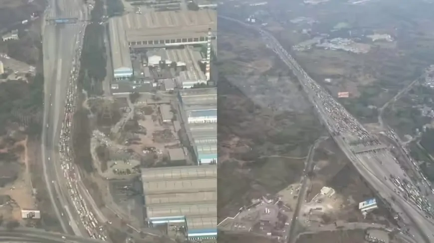 Mumbai-Pune एक्सप्रेसवे पर पलटा गैस टैंकर, जानें क्यों 32 घंटे तक ठप रहा ट्रैफिक