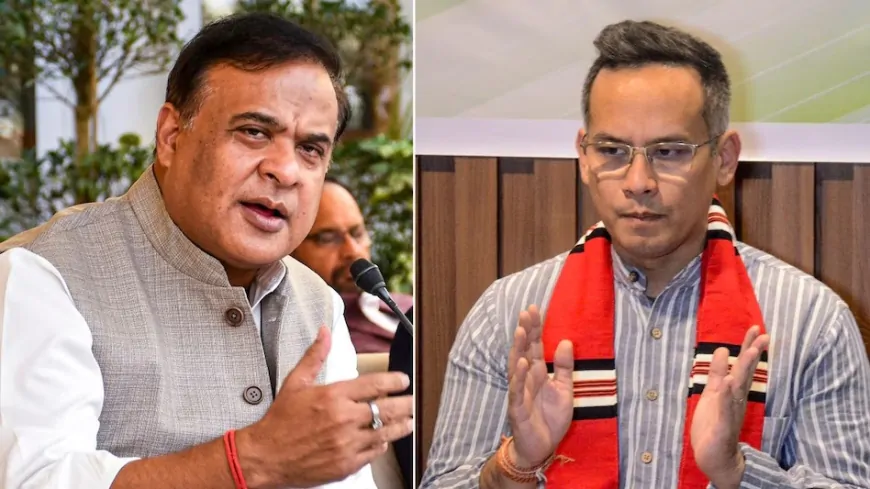 Assam : CM हिमंता बिस्वा सरमा का कांग्रेस नेता गौरव गोगोई पर आरोप, पाकिस्तान की गुपचुप यात्रा करने का दावा