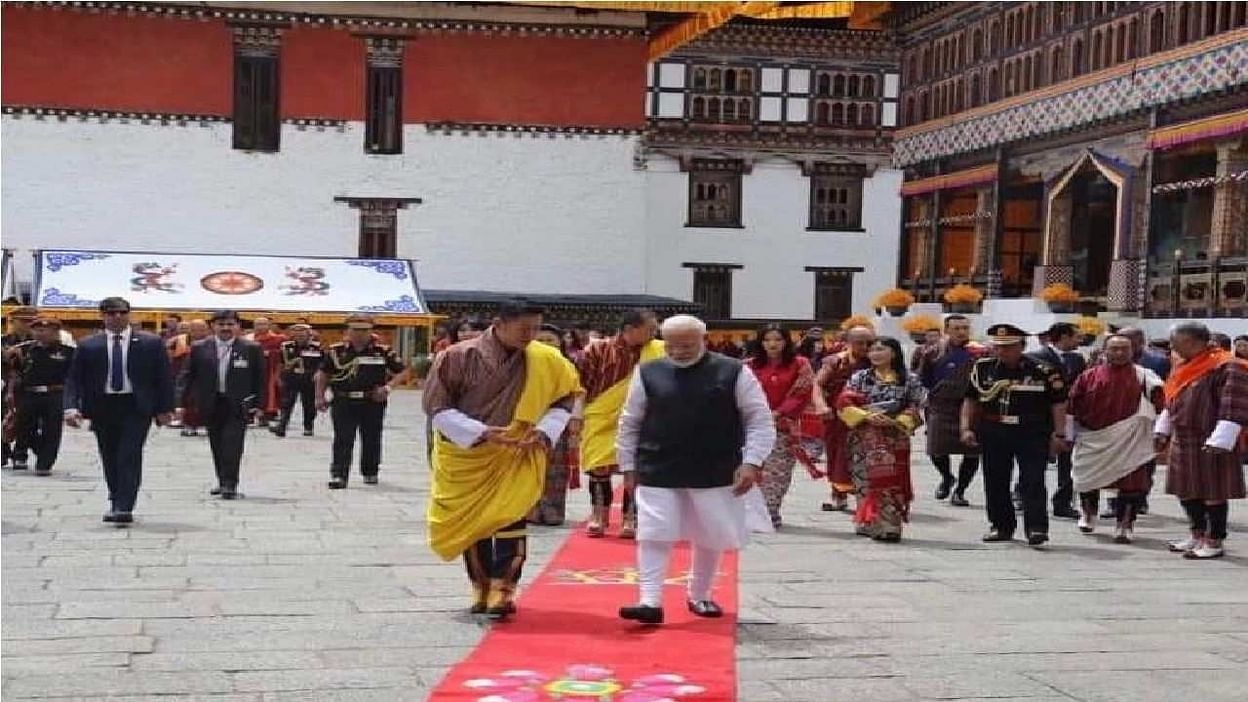 Narendra-Modi In Bhutan