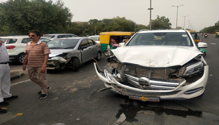 Gian Chand Gupta accident