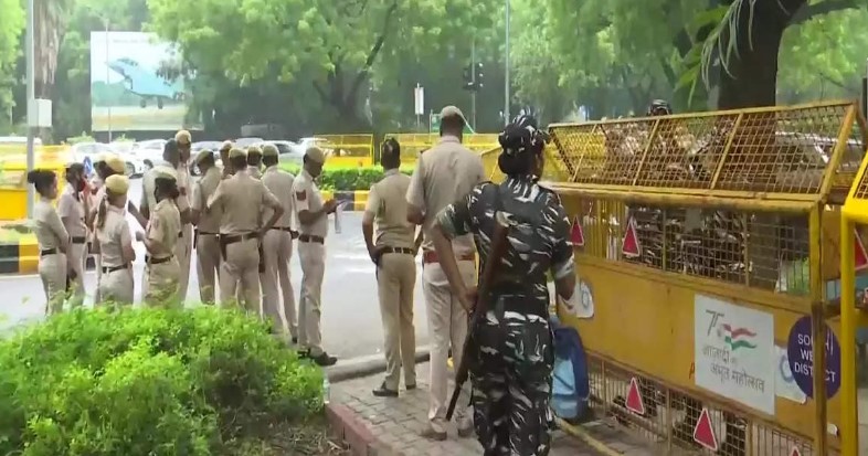 delhi police security