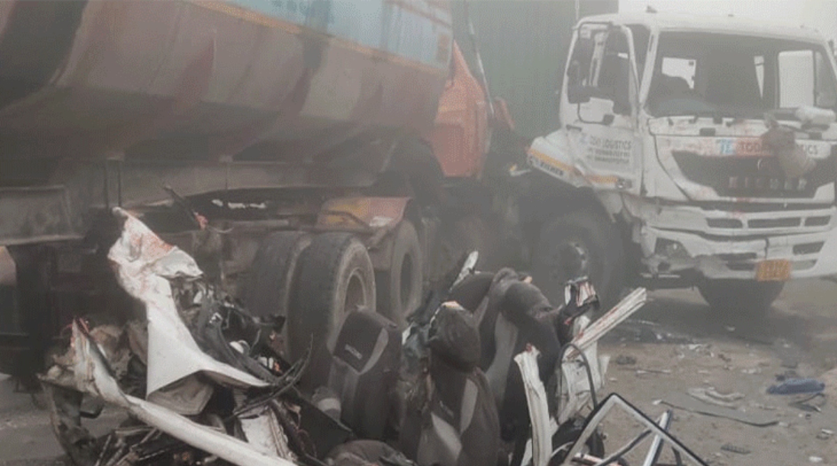 पंजाब के संगरूर में कार और ट्रक की टक्कर में 1 बच्चे समेत 6 लोगों की हुई मौत