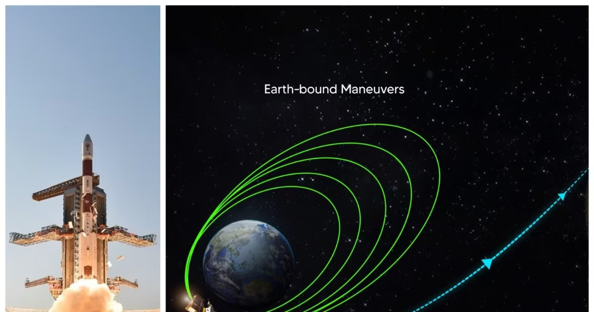 इसरो ने चंद्रयान-3 के प्रणोदन मॉड्यूल को पृथ्वी के आसपास की कक्षा में किया स्थापित