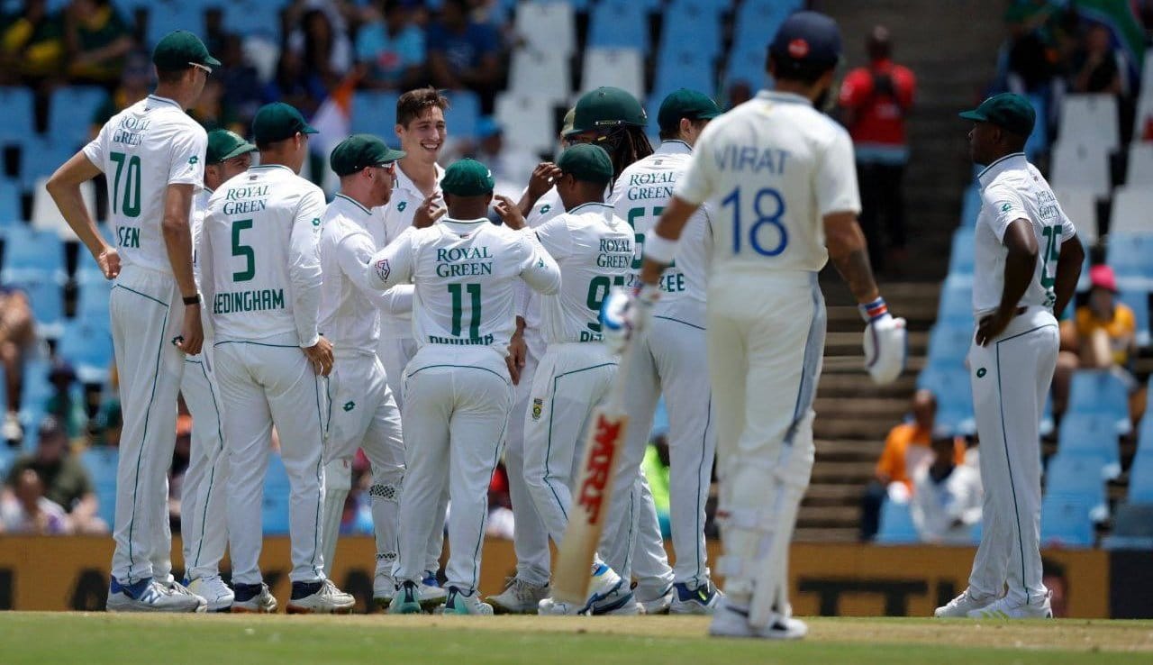 सेंचुरियन टेस्ट में दक्षिण अफ्रीका ने भारत को पारी और 32 रनों से रौंदा