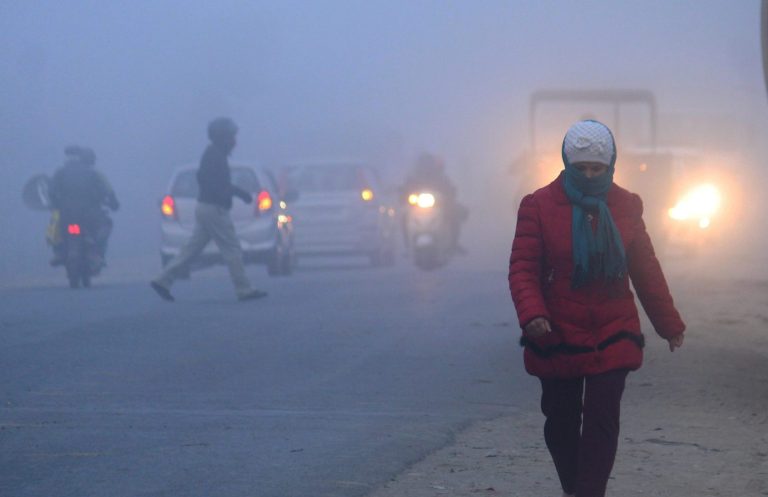 दिल्ली में सुबह छाया रहा कोहरा, न्यूनतम तापमान 7.1 डिग्री सेल्सियस