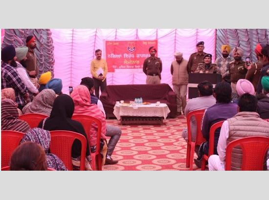 फिरोजपुर पुलिस ने ग्राम रक्षा समितियों के साथ की बैठकें