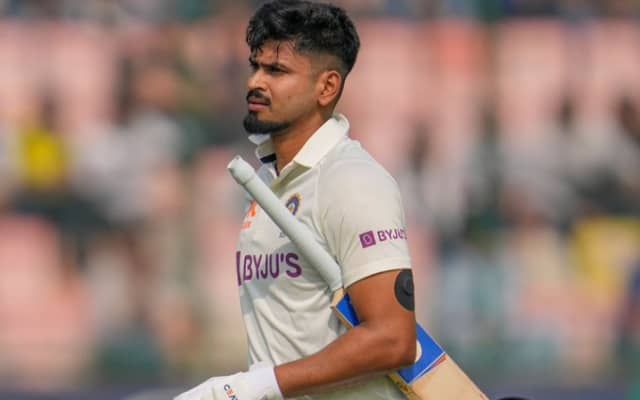 भारतीय टीम को एक और झटका, तीसरे टेस्ट से बाहर हो सकते हैं Shreyas Iyer