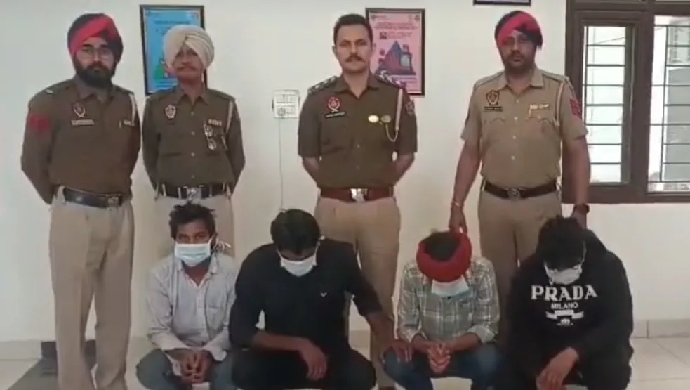 पंजाब पुलिस ने कीरतपुर साहिब में सेना के जवानों पर हमले के आरोप में 4 आरोपियों को किया गिरफ्तार