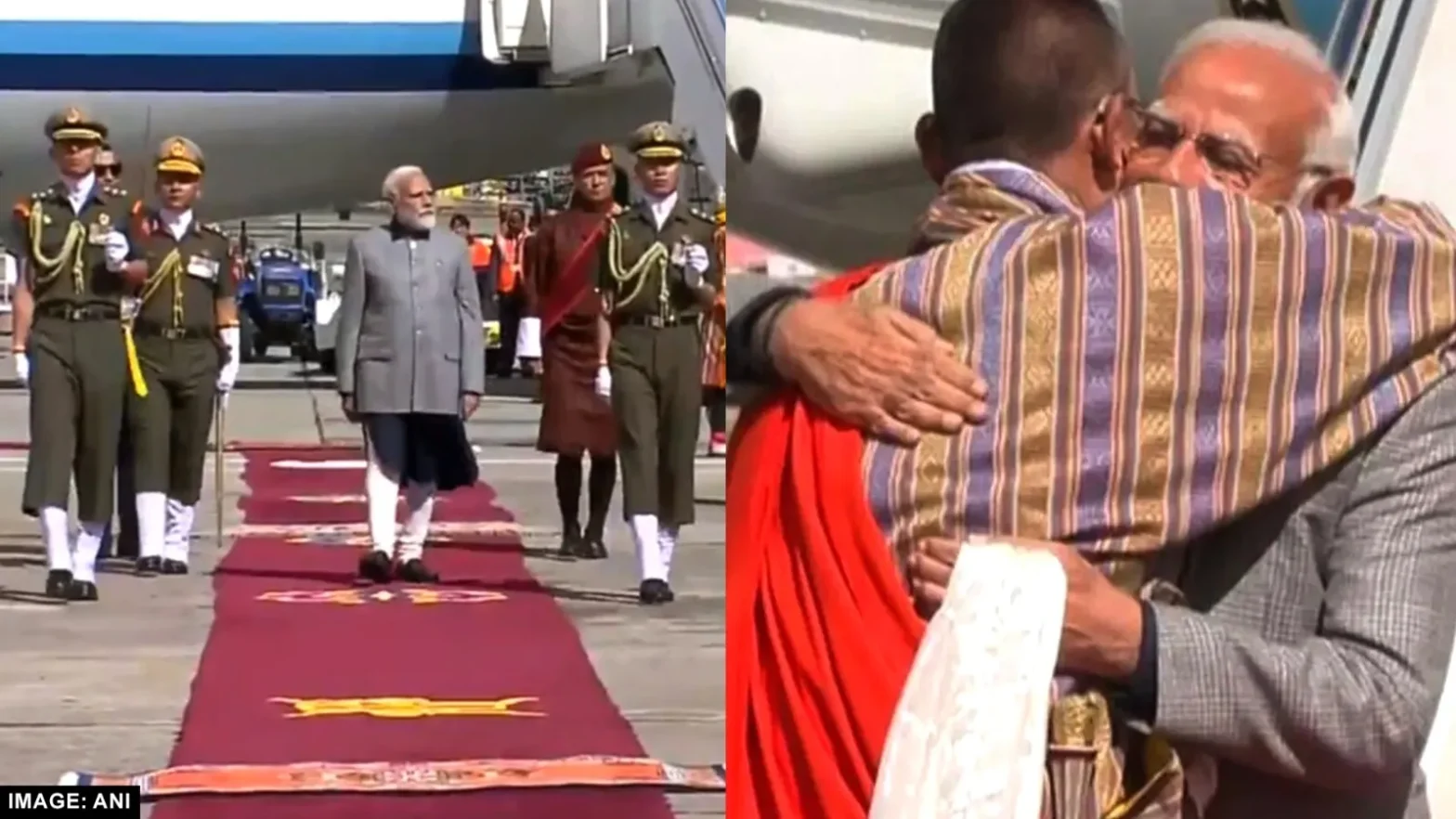 2 दिन की राजकीय यात्रा पर भूटान पहुंचे प्रधानमंत्री मोदी का हुआ भव्य स्वागत