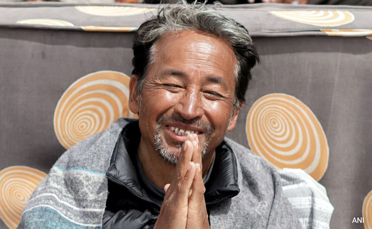 लद्दाख की मांगों को लेकर 21 दिन से धरने पर बैठे सोनम वांगचुक ने खत्म की भूख हड़ताल