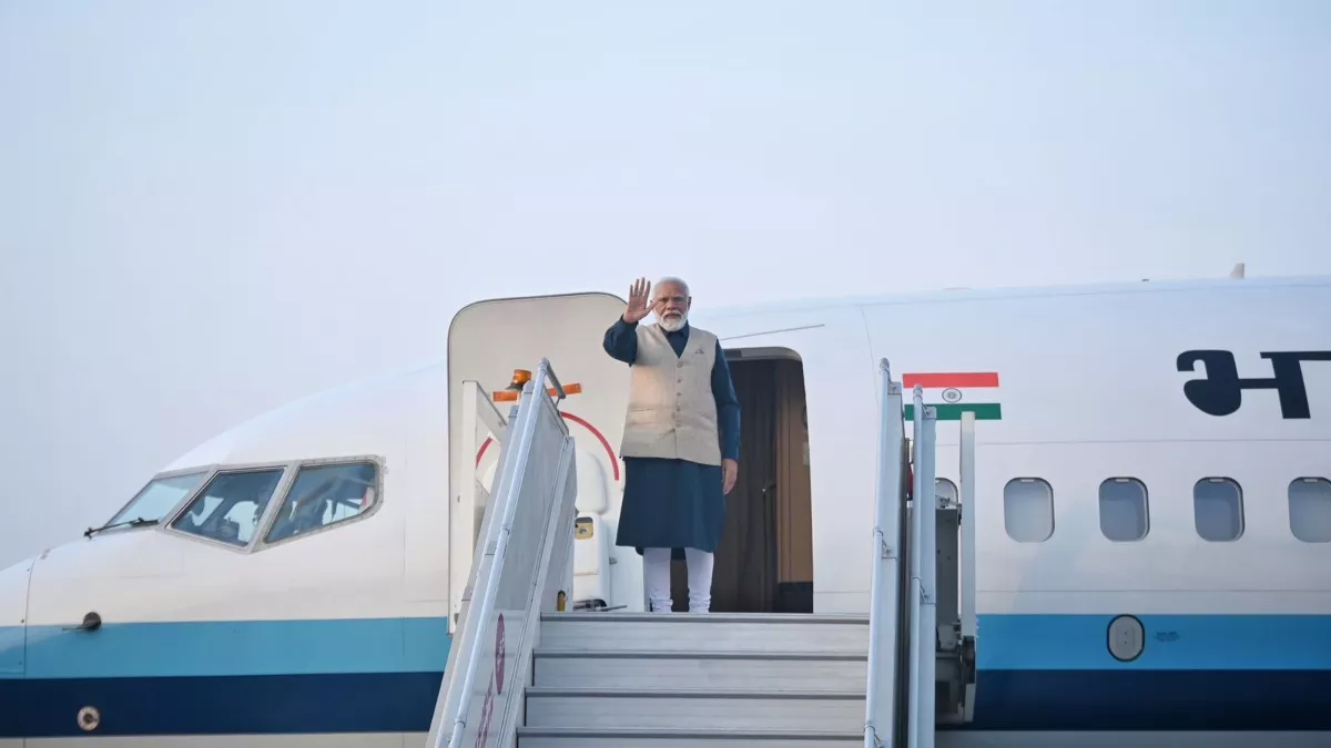 प्रधानमंत्री मोदी भूटान की दो दिवसीय यात्रा पर हुए रवाना