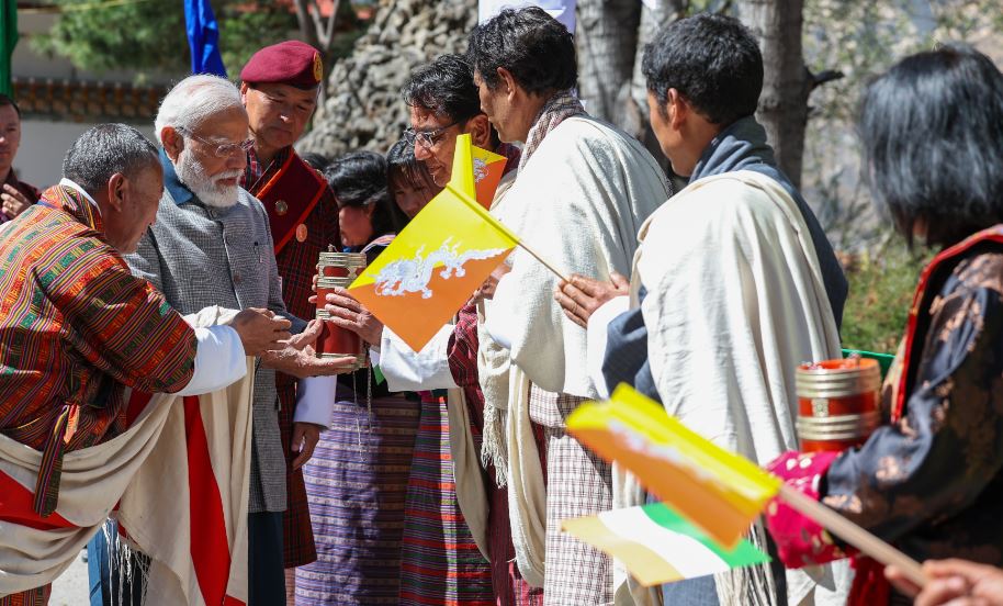 प्रधानमंत्री मोदी ने भूटान में भारत के सहयोग से निर्मित आधुनिक अस्पताल का किया उद्घाटन