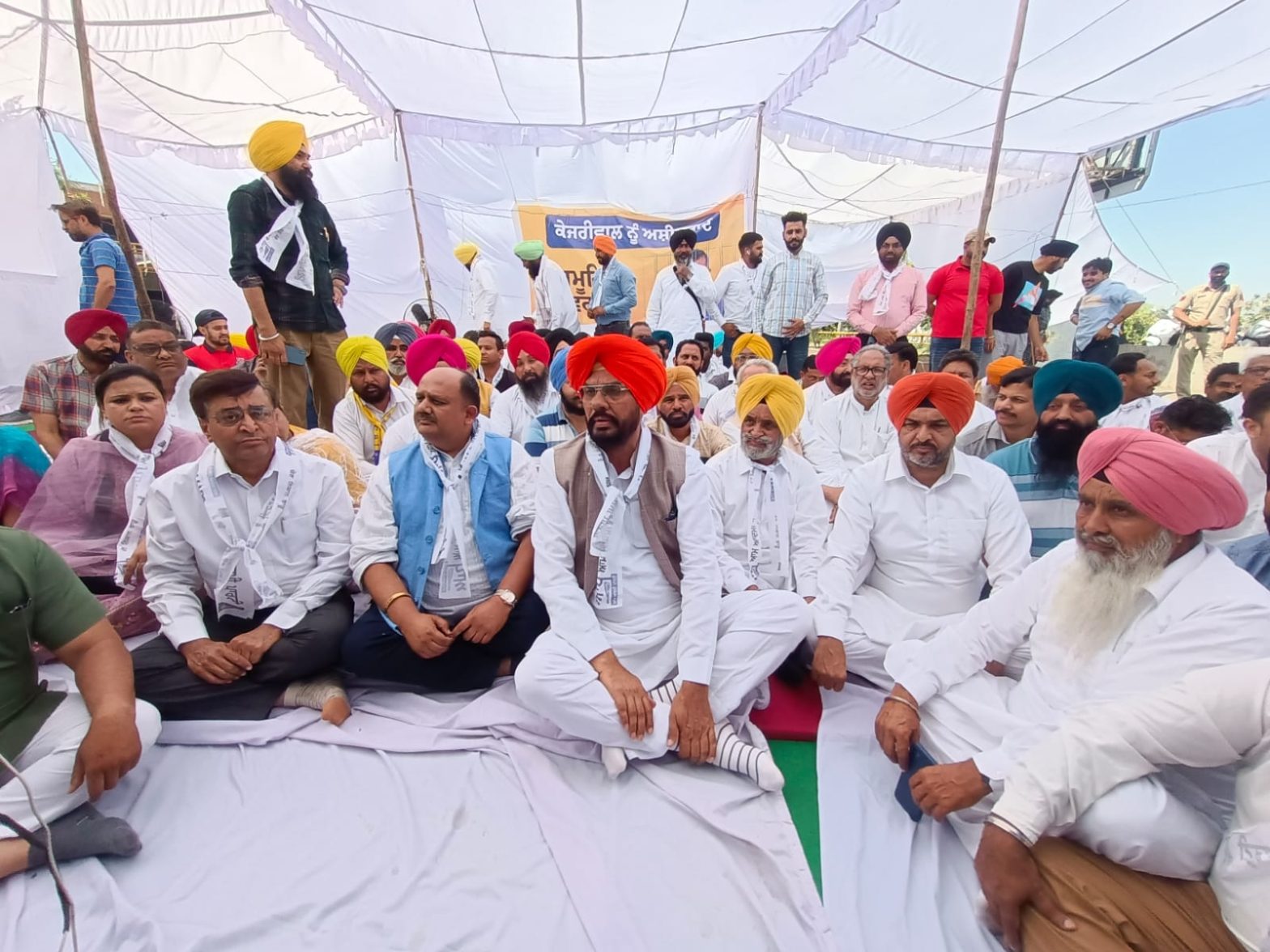 आप नेताओं की रिहाई तक जारी रहेगा हमारा संघर्ष: शमिंदर सिंह खिंडा