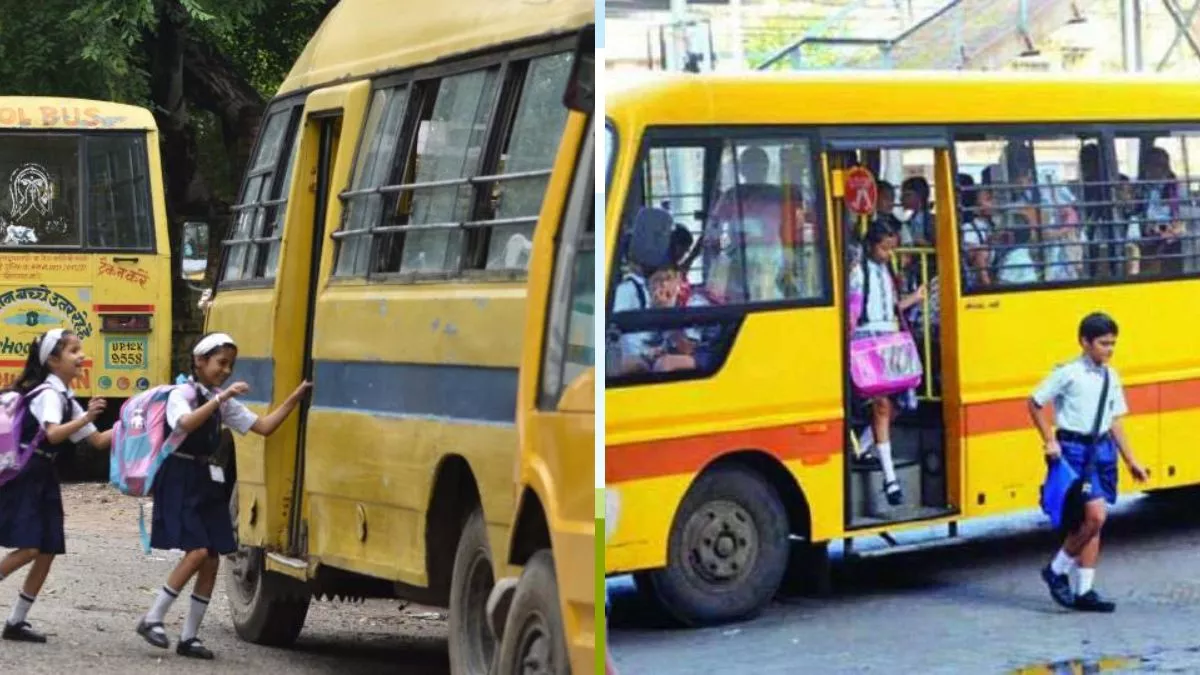 आरटीए पूनम सिंह ने सुरक्षित वाहन नीति के तहत की स्कूलों के वाहनों की जांच