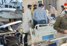 NH-19 पर दर्दनाक हादसा, ट्रक से टकराई पर्यटकों से भरी ट्रैवलर बस, 1 की मौत, 22 घायल Sasaram Road Accident