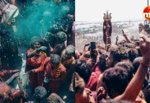 काशी पर चढ़ा रंगभरी एकादशी का रंग, बाबा भोलेनाथ के गोने के साथ शोभायात्रा में खूब खेली गई मसान की होली Rangbhari Ekadashi