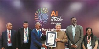 AI Impact Summit 2026 : गिनीज वर्ल्ड रिकॉर्ड में भारत का नाम दर्ज, AI जिम्मेदारी अभियान को मिले 2.5 लाख से ज्यादा संकल्प