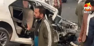 Haryana : फरीदाबाद के दिल्ली-मुंबई-वडोदरा एक्सप्रेसवे पर दो कारों की भिड़ंत, वकील की मौत