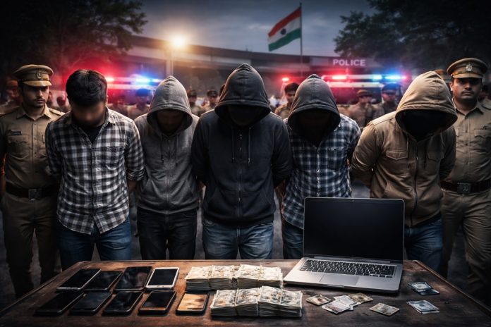 गाजियाबाद में देशविरोधी गतिविधियों का भंडाफोड़, 6 गिरफ्तार; व्हाट्सऐप ग्रुप से फैलाया जा रहा था आतंकी नेटवर्क