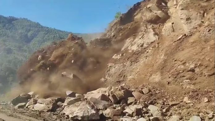 Landslide in Mandi