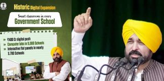 पंजाब में ‘शिक्षा क्रांति’, ₹400 करोड़ की लागत से 5 हजार से ज्यादा स्कूलों का होगा डिजिटलीकरण शिक्षा क्रांति’
