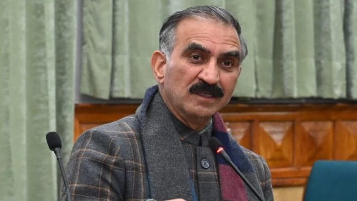 मुख्यमंत्री सुखविंदर सिंह सुक्खू