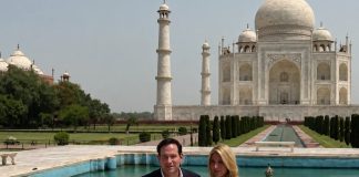 ताजमहल में दिखा अमेरिकी विदेश मंत्री मार्को रुबियो का ‘स्वैग’, पत्नी संग सामने आई यादगार तस्वीरें Marco Rubio