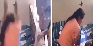 छिपे कैमरे में कैद हुई पत्नी की हैवानियत, पति को बिस्तर पर पटक कर बेरहमी से पीटा!