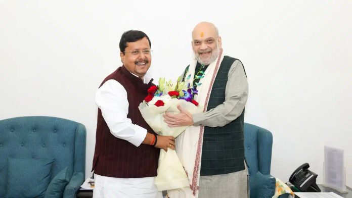 Amit Shah and Nitin Nabin