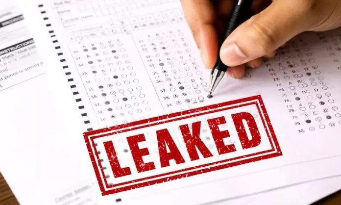 TET paper leak case
