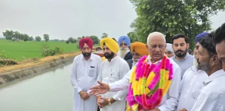 शुतराना हलके के 56 गांवों की 68,500 एकड़ भूमि को सिंचाई के लिए मिला नहरी पानी: बरिंदर कुमार गोयल
