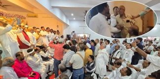 प्रयागराज में राहुल गांधी के कार्यक्रम से पहले मचा बवाल, कार्यकर्ताओं के बीच नोकझोंक के बाद हुई धक्का-मुक्की Rahul Gandhi