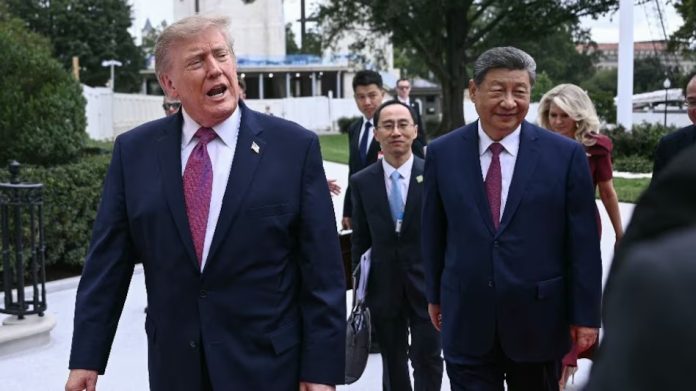 Trump and Jinping