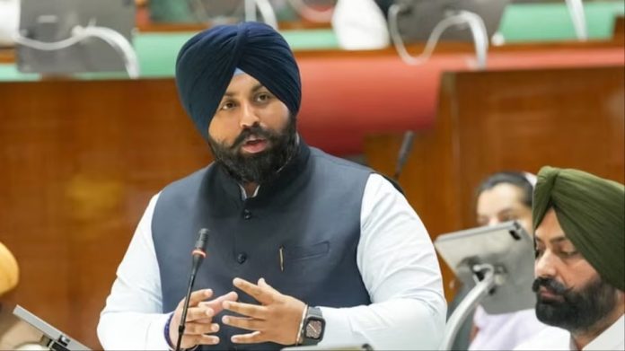 कैबिनेट मंत्री हरजोत सिंह बैंस