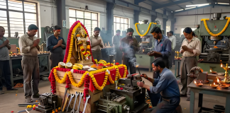 विश्वकर्मा पूजा पर क्यों पूजे जाते हैं औजार और कारखाने? जानें इसके पूछे के कारण, सही समय और पूजा विधि के बारे में Vishwakarma Puja