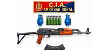 अमृतसर में हथियार तस्करी नेटवर्क का खुलासा, AK-47 और 2 हैंड ग्रेनेड के साथ एक आरोपी गिरफ्तार, विदेश में बैठे तस्करों से जुड़े तार