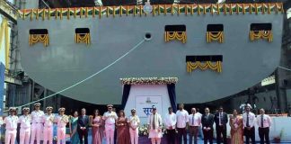 रक्षा मंत्री राजनाथ सिंह ने देश का पहला स्वदेशी Fleet Support Ship किया लॉन्च, HSL में नए इंफ्रास्ट्रक्चर का किया उद्घाटन रक्षा मंत्री राजनाथ सिंह