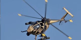 Saudi Arabian helicopter