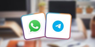 WhatsApp और Telegram