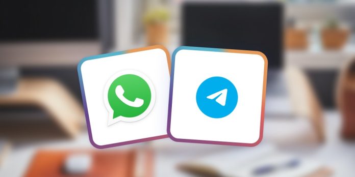 WhatsApp और Telegram